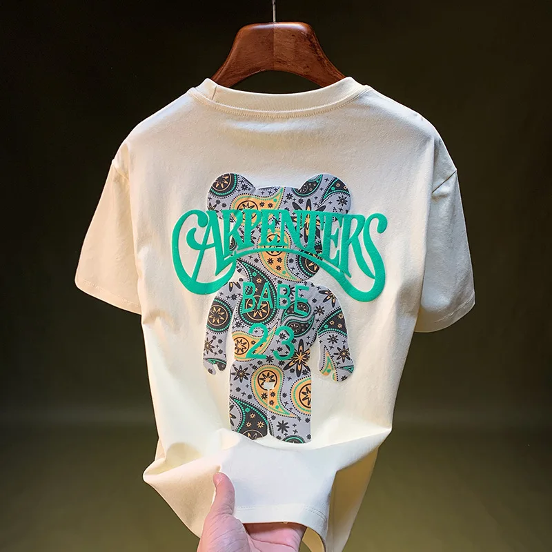 2025 Summer New Short sleeved T-shirt Men's Trendy Creative Printed Loose Top Half Sleeve Men's Clothing
2025 Summer New Short sleeved T-shirt Men's Trendy Creative Printed Loose Top Half Sleeve Men's Clothing