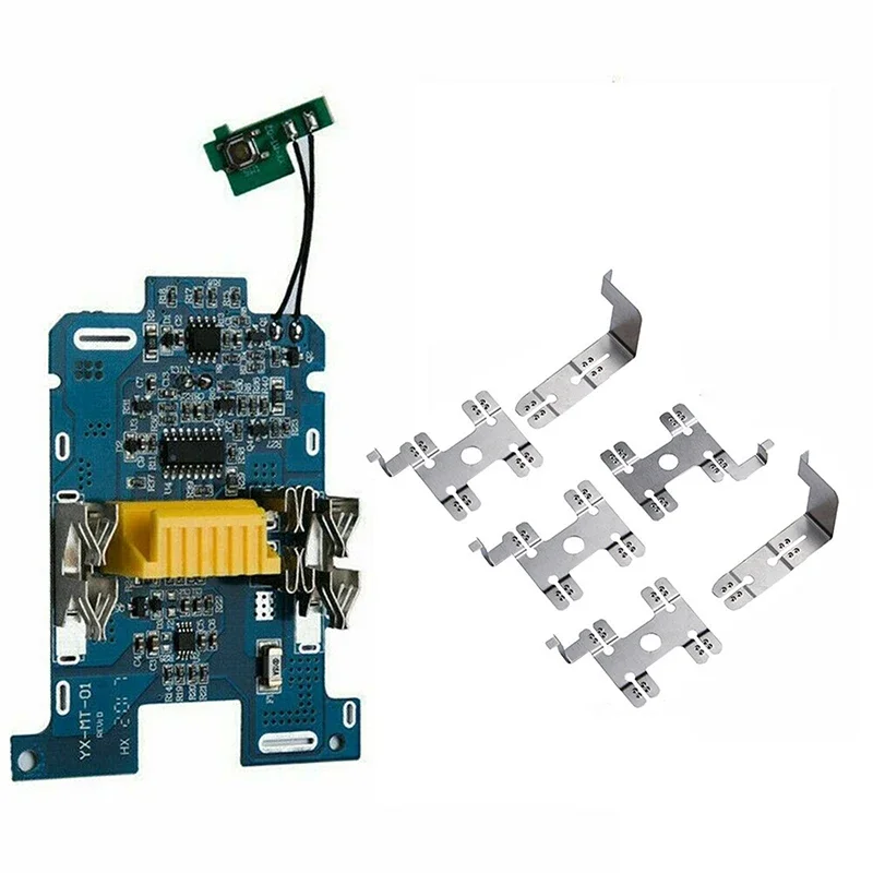 1Set 18V Battery PCB Circuit Board Charging Protection PCB Circuit Board Box Fit for Makita BL1830 ST LED Battery Indicator
1Set 18V Battery PCB Circuit Board Charging Protection PCB Circuit Board Box Fit for Makita BL1830 ST LED Battery Indicator