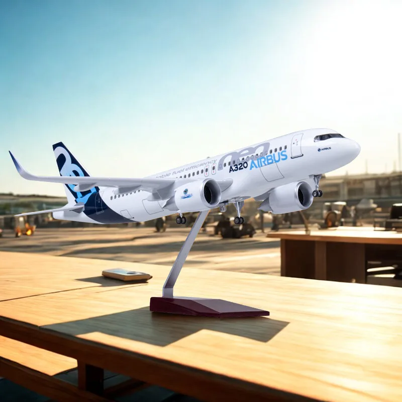 1:80 Scale Airplane Model 47cm A320neo Prototype Airways Aircraft Diecast Resin Toy Planes For Display Collectible With Lights
1:80 Scale Airplane Model 47cm A320neo Prototype Airways Aircraft Diecast Resin Toy Planes For Display Collectible With Lights
