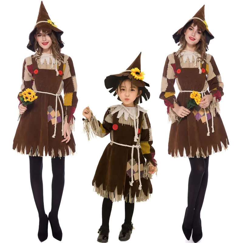 Хэллоуин, костюм для мамы и детей, костюм пугала для выступлений, цирковое платье клоуна, женское платье для девочек, карнавальное платье из фильма и ТВ, вечерние
Хэллоуин, костюм для мамы и детей, костюм пугала для выступлений, цирковое платье клоуна, женское платье для девочек, карнавальное платье из фильма и ТВ, вечерние