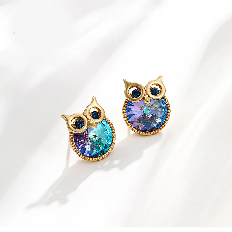 Owl Imitation Crystal Earrings For Female, Simple Personality, Fashionable Retro, Jewelry For Women
Owl Imitation Crystal Earrings For Female, Simple Personality, Fashionable Retro, Jewelry For Women