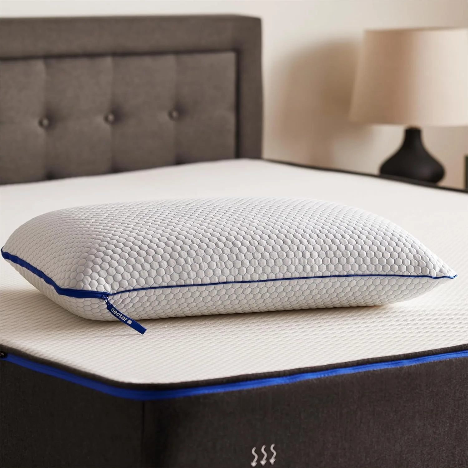 Tri-Comfort Cooling Pillow with Adjustable Firmness, Cooling Cover, Pressure Relief, Premium Memory Foam & Microfiber Down
Tri-Comfort Cooling Pillow with Adjustable Firmness, Cooling Cover, Pressure Relief, Premium Memory Foam & Microfiber Down
