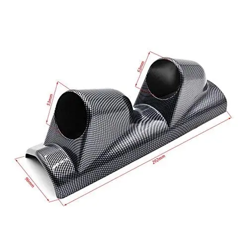 2"(53mm) Carbon Fiber A Pillar Pod 2 Hole Gauge Holder Pod Drivers Side/Right side /gauge pod
2"(53mm) Carbon Fiber A Pillar Pod 2 Hole Gauge Holder Pod Drivers Side/Right side /gauge pod