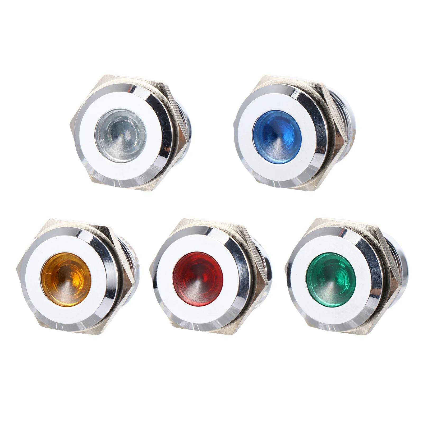 5 pcs Metal Indicator Light Directional Lamp LED Durable Car Interior Dash Signal Compatibility Boats RC Cars Model
5 pcs Metal Indicator Light Directional Lamp LED Durable Car Interior Dash Signal Compatibility Boats RC Cars Model