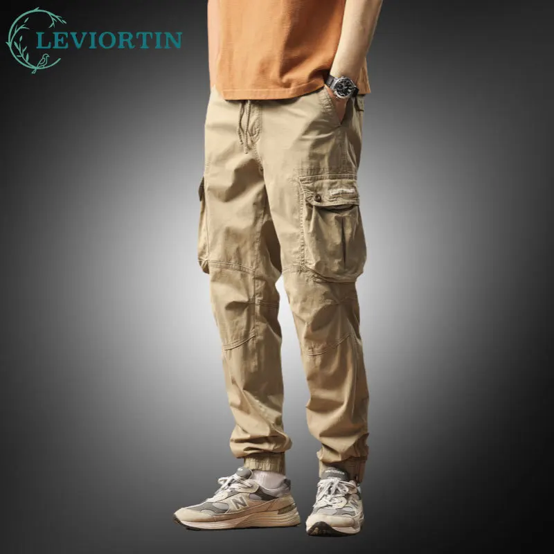 Men's Military Cargo Pants Multi-Pocket Loose Straight Tactical Trousers Casual Outdoor Cotton Blend Workwear Joggers Trousers
Men's Military Cargo Pants Multi-Pocket Loose Straight Tactical Trousers Casual Outdoor Cotton Blend Workwear Joggers Trousers