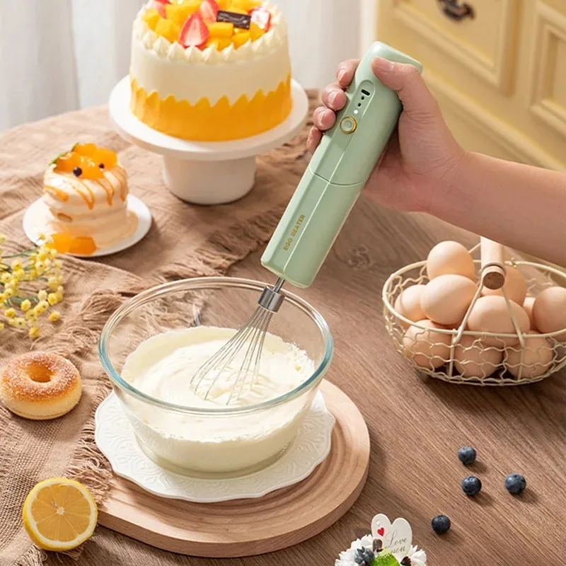 Portable Egg Beater Folding Automatic Whisk Butter Electric Food Mixer Cream Vertical Whipper Kitchen Cordless Hand Blender
Portable Egg Beater Folding Automatic Whisk Butter Electric Food Mixer Cream Vertical Whipper Kitchen Cordless Hand Blender