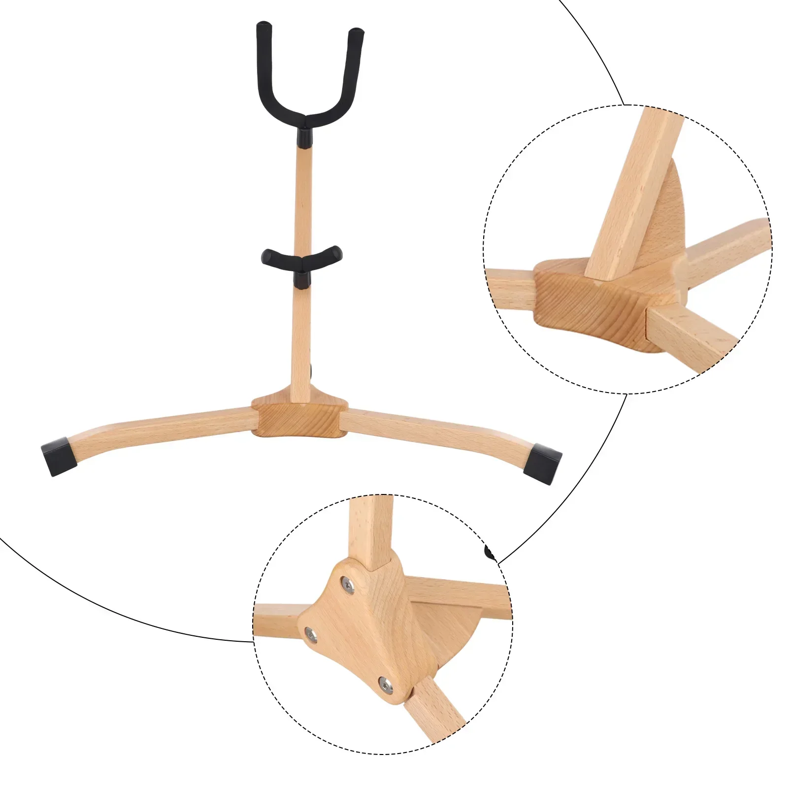 1pc Saxophone Stand Solid Wood Saxophone Stands Sax Tripod Stand Holder For Alto Tenor Sax Holder With Soft Protective Layer
1pc Saxophone Stand Solid Wood Saxophone Stands Sax Tripod Stand Holder For Alto Tenor Sax Holder With Soft Protective Layer