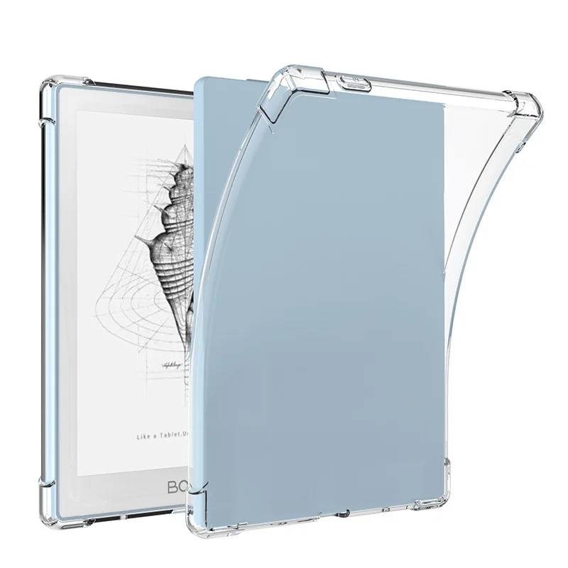 Clear TPU Back Cover For Funda Onyx Book Poke 6 6S 5 5S Case 4S 4 Lite 3 2 Color 6" eBook Shockproof Coque For Boox Go 6" (2024)
Clear TPU Back Cover For Funda Onyx Book Poke 6 6S 5 5S Case 4S 4 Lite 3 2 Color 6" eBook Shockproof Coque For Boox Go 6" (2024)