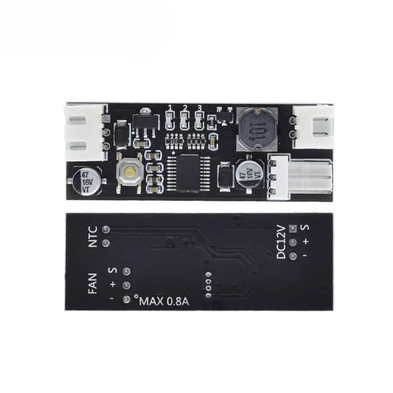 12V 2/3-Wire Auto-Shutdown Temperature Controlled Speed Governor-DC9-14V No Pulse Output Manual/Auto Mode PWM Fan Motor
12V 2/3-Wire Auto-Shutdown Temperature Controlled Speed Governor-DC9-14V No Pulse Output Manual/Auto Mode PWM Fan Motor