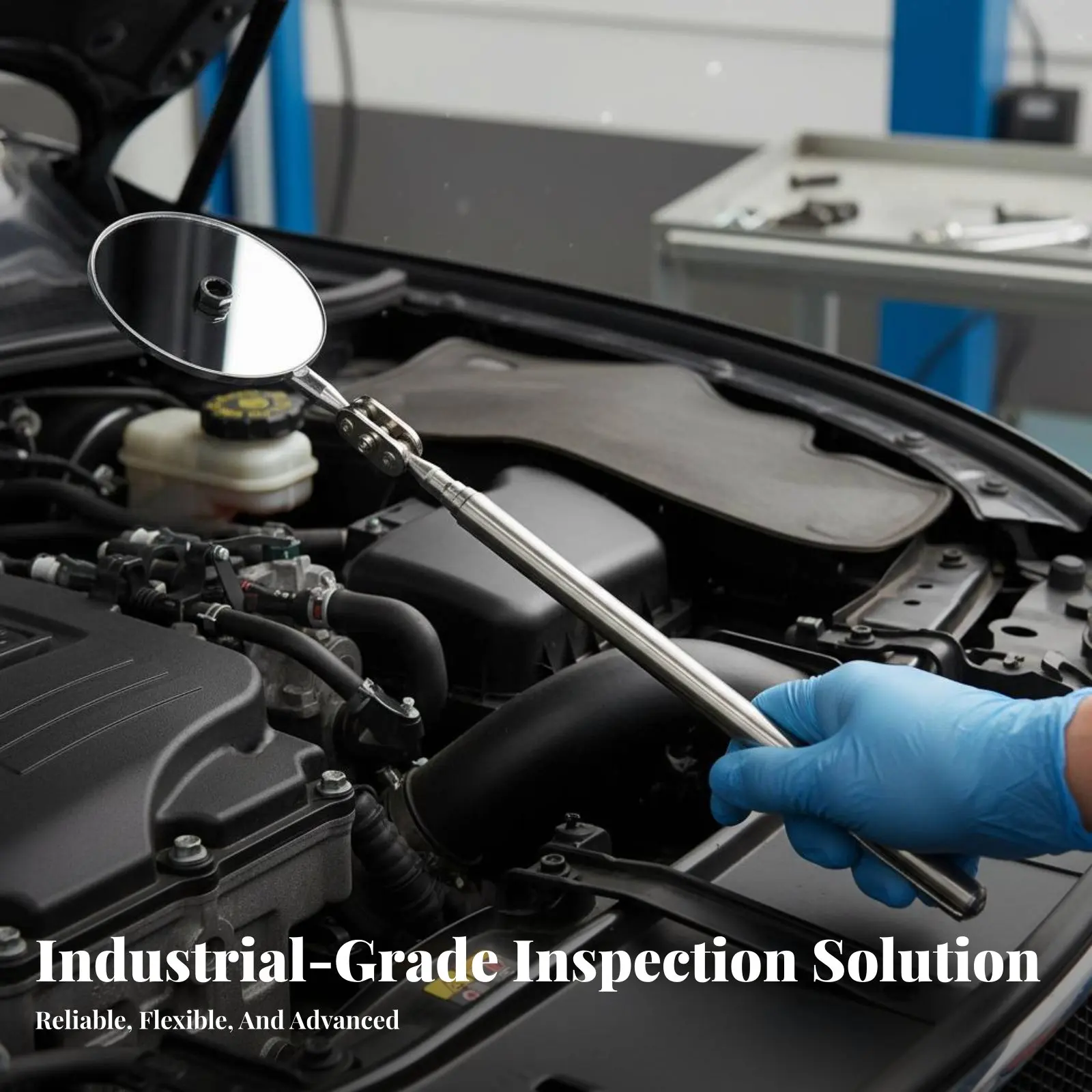 Telescopic Inspection Mirror Stainless Steel Construction 360 Degree Inspection Mirror Pen Fastener Design for Technicians
Telescopic Inspection Mirror Stainless Steel Construction 360 Degree Inspection Mirror Pen Fastener Design for Technicians