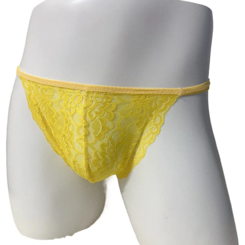Soft Lace Mesh See Through Men's Thong Traceless Sexy Large U Convex Pouch Underpant BF Gifts FKK Party Private LGBQT Panties
Soft Lace Mesh See Through Men's Thong Traceless Sexy Large U Convex Pouch Underpant BF Gifts FKK Party Private LGBQT Panties