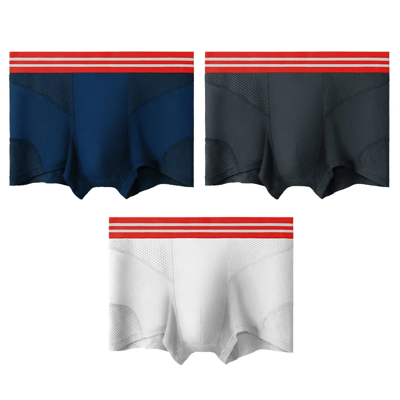 5pcs Underwear Men's boxers Modal mesh breathable boys' boxer shorts head men's sport plus size shorts
5pcs Underwear Men's boxers Modal mesh breathable boys' boxer shorts head men's sport plus size shorts