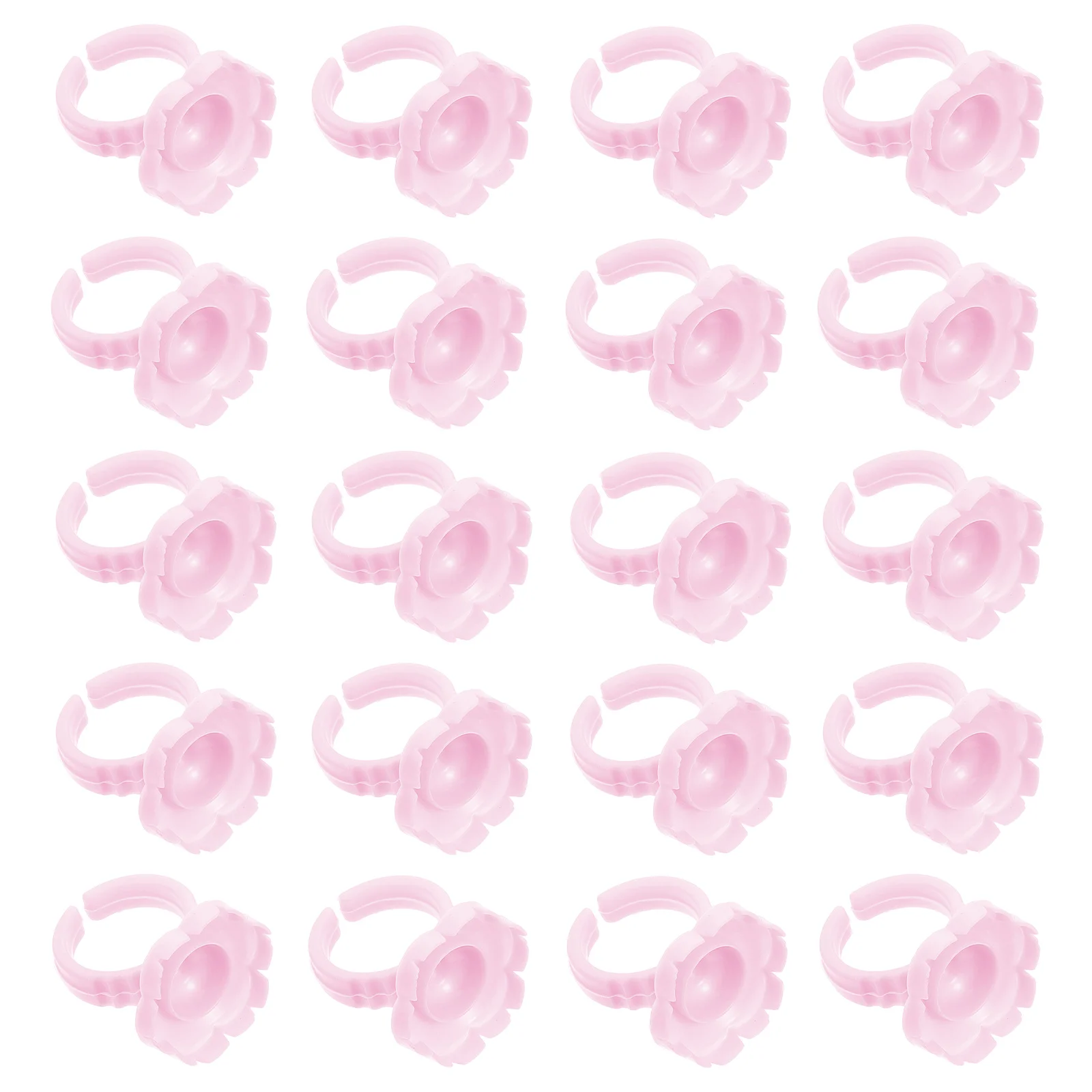 100 Pcs Flower Ring Cup Glue Rings for Eyelash Extensions Container Supplies Plastic
100 Pcs Flower Ring Cup Glue Rings for Eyelash Extensions Container Supplies Plastic