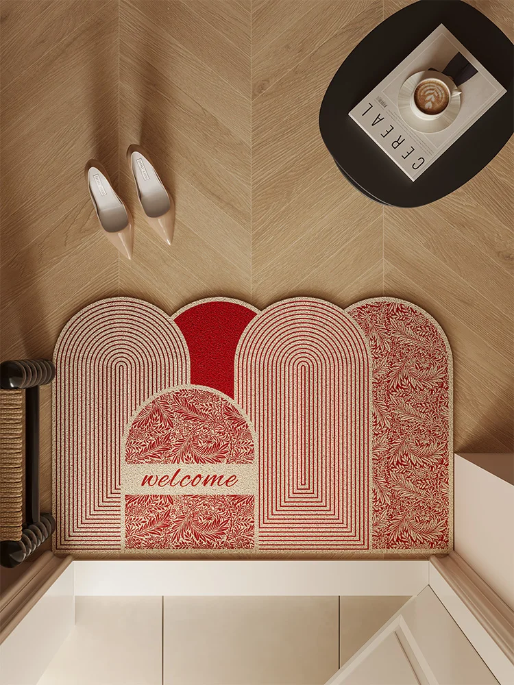 Простой входной коврик, настраиваемый размер, дверной коврик, протираемый шелковый круг, чайный ковер для домашнего входа, 2024, новый дизайн
Простой входной коврик, настраиваемый размер, дверной коврик, протираемый шелковый круг, чайный ковер для домашнего входа, 2024, новый дизайн