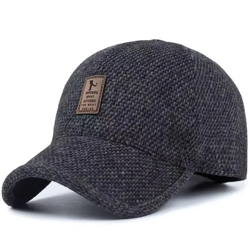 Outdoor Leisure Sports Baseball Cap Korean Version Versatile Woolen Dad Warm Ear Protector Cap
Outdoor Leisure Sports Baseball Cap Korean Version Versatile Woolen Dad Warm Ear Protector Cap