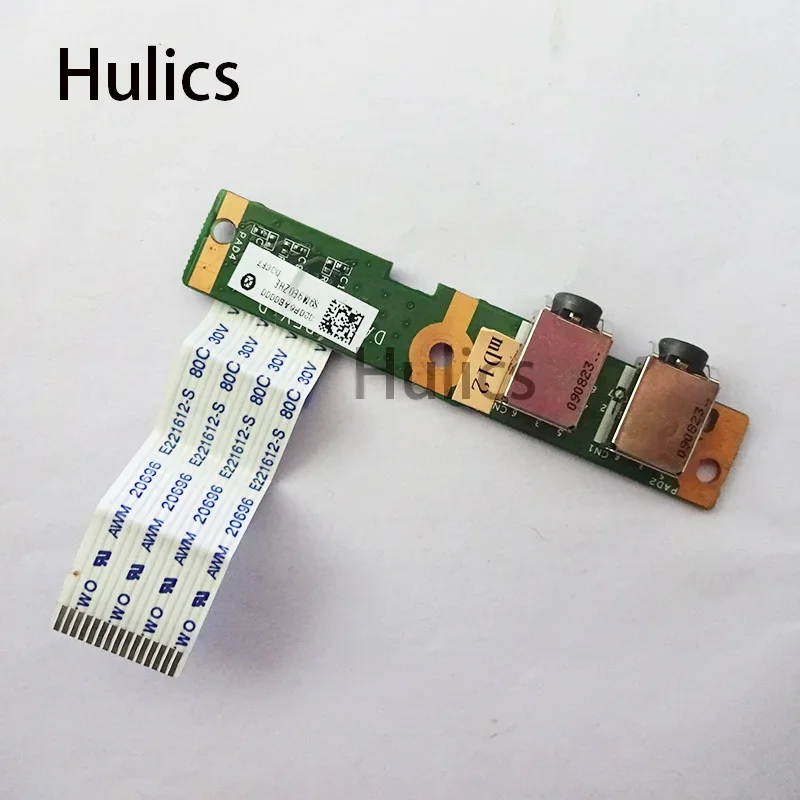 Hulics используется для HP CQ61 CQ70 G61 G70 аудиоразъем печатная плата звуковая карта DA00P6AB6D0
Hulics используется для HP CQ61 CQ70 G61 G70 аудиоразъем печатная плата звуковая карта DA00P6AB6D0