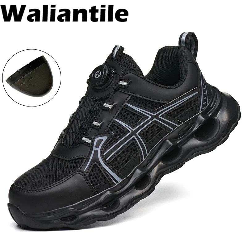 Waliantile Insulate 6kv Safety Shoes For Men Puncture Proof Indestructible Working Boots Anti-smashing Industrial Work Sneakers
Waliantile Insulate 6kv Safety Shoes For Men Puncture Proof Indestructible Working Boots Anti-smashing Industrial Work Sneakers