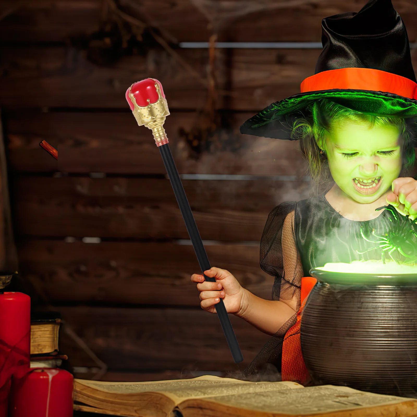 King Cane Prop Plastic Halloween Cosplay Walking Stick Decorative Role Playing Accessory Party Masquerade Carnival Scepter
King Cane Prop Plastic Halloween Cosplay Walking Stick Decorative Role Playing Accessory Party Masquerade Carnival Scepter