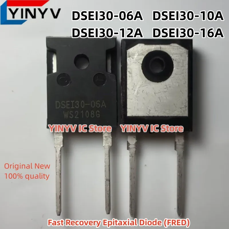 10 шт. DSEI30-06A DSE130-06A DSEI30-10A DSE130-10A DSEI30-12A DSE130-12A DSEI30-16A DSE130-16A DSEI30 TO247-2 Новый 100% качество
10 шт. DSEI30-06A DSE130-06A DSEI30-10A DSE130-10A DSEI30-12A DSE130-12A DSEI30-16A DSE130-16A DSEI30 TO247-2 Новый 100% качество
