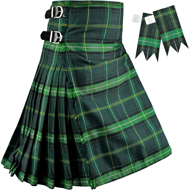 Kilt for Men I Scottish Tartan Kilt Polyviscose 8 Yard Traditional Mens Kilt
Kilt for Men I Scottish Tartan Kilt Polyviscose 8 Yard Traditional Mens Kilt