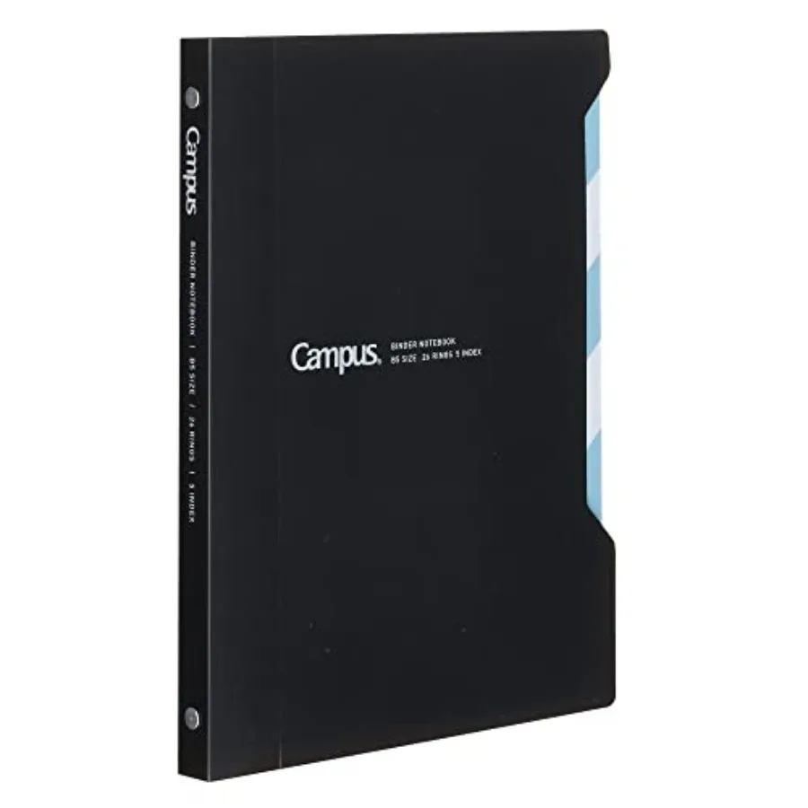 Campus Slide Binder with 5 Tab Dividers, Slim Type, B5, 26 Holes, Up to 65 Sheets,,Japan Import RU-P737D
Campus Slide Binder with 5 Tab Dividers, Slim Type, B5, 26 Holes, Up to 65 Sheets,,Japan Import RU-P737D