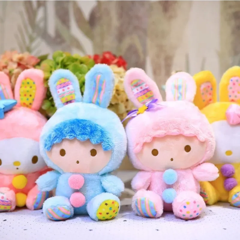 20 см милая плюшевая кукла «Hello Kitty», My Sweet Piano Melody, пасхальная серия, мультяшная плюшевая игрушка, украшение для комнаты, праздничный подарок
20 см милая плюшевая кукла «Hello Kitty», My Sweet Piano Melody, пасхальная серия, мультяшная плюшевая игрушка, украшение для комнаты, праздничный подарок