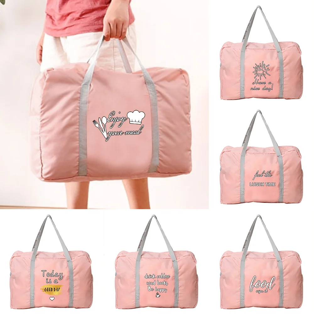 Travel Bag Organizer Women Outdoor Camping Handbag Food Print Zipper Accessories Bags Foldable Toiletries Storage Luggage Bag
Travel Bag Organizer Women Outdoor Camping Handbag Food Print Zipper Accessories Bags Foldable Toiletries Storage Luggage Bag