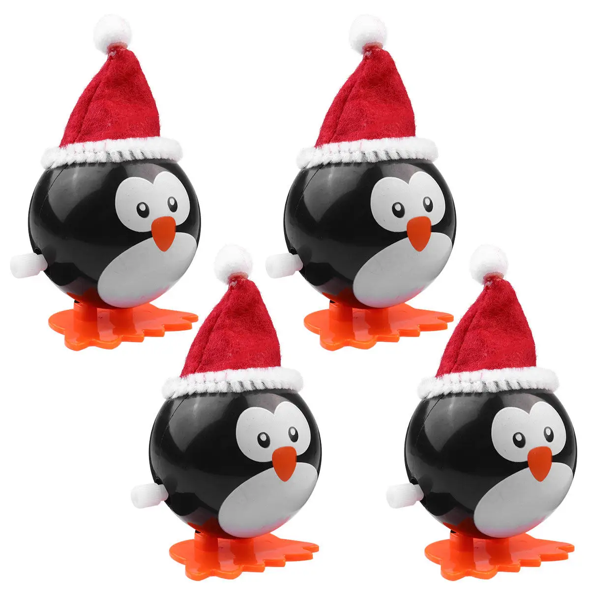 4Pcs Christmas Windup Penguin Red Hat Exquisite Portable Healthy Gift for Kids Party Decor Toy Windup
4Pcs Christmas Windup Penguin Red Hat Exquisite Portable Healthy Gift for Kids Party Decor Toy Windup