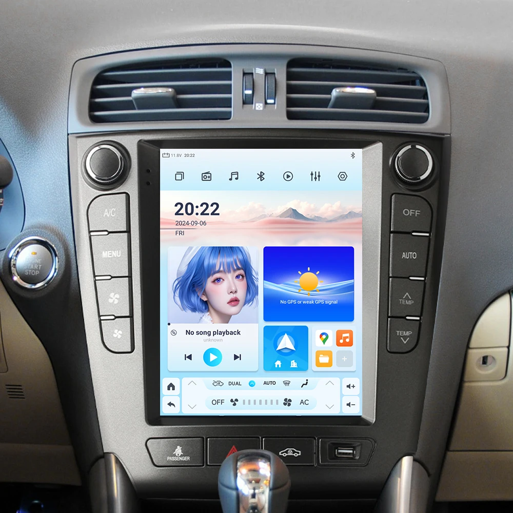Android 12 For Lexus IS250 IS300 IS200 IS220 IS350 2009-2012 Tesla Style Car Radio Automotive Multimedia Carplay Auto Stereo
Android 12 For Lexus IS250 IS300 IS200 IS220 IS350 2009-2012 Tesla Style Car Radio Automotive Multimedia Carplay Auto Stereo