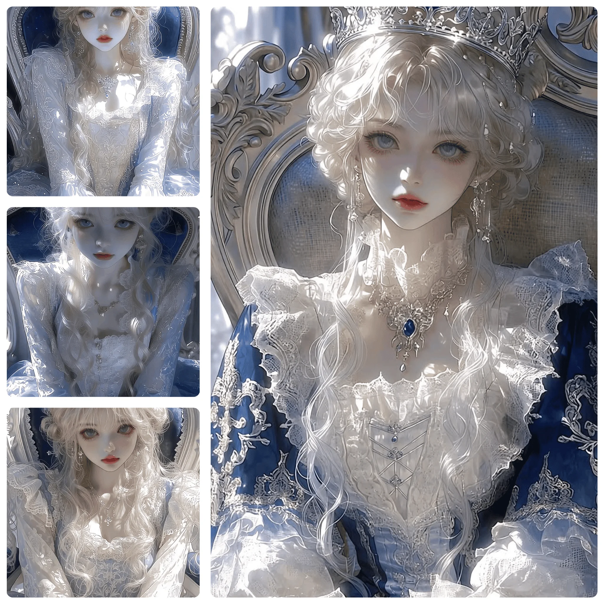 Regal Blue & White Queen Jigsaw Puzzle 500/1000/1200/2000 Pieces Puzzles for Adults ChildrenEducational Toys Gifts
Regal Blue & White Queen Jigsaw Puzzle 500/1000/1200/2000 Pieces Puzzles for Adults ChildrenEducational Toys Gifts