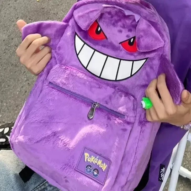 TAKARA TOMY Women Men Cool Backpacks Pokemon Gengar Backpack Purple Shoulder Bags Y2k Student Trend Schoolbag
TAKARA TOMY Women Men Cool Backpacks Pokemon Gengar Backpack Purple Shoulder Bags Y2k Student Trend Schoolbag