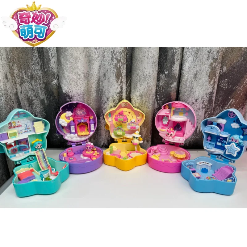 Qi Miao Meng Ke Moonlight Meteor Cabin Toy Shining Star Aurora Love Heart Collectible Portable Playhouse Castle Decor
Qi Miao Meng Ke Moonlight Meteor Cabin Toy Shining Star Aurora Love Heart Collectible Portable Playhouse Castle Decor