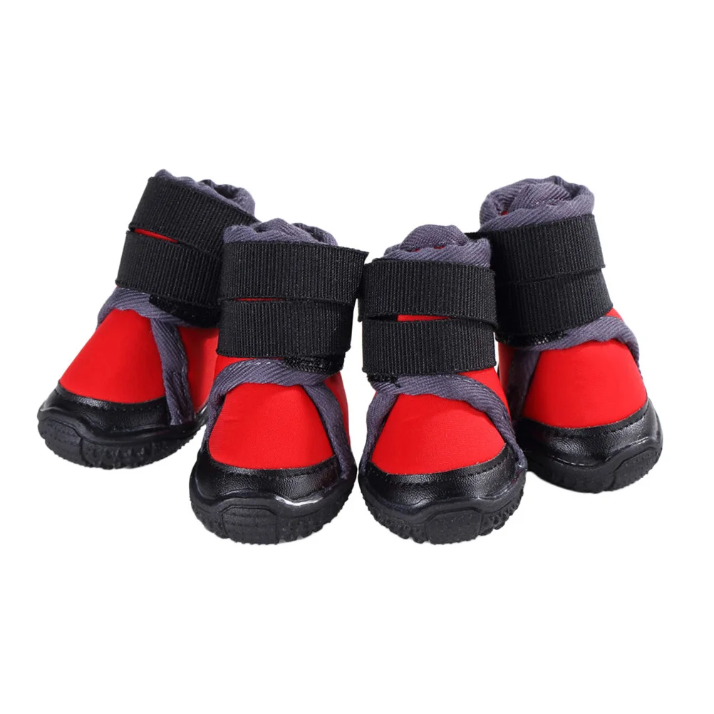 4Pcs Pet Anti-Slip Shoes Outdoor Mountain Climbing Warm Dog Shoes Puppy Winter Red Size 45 Adjustable Breathable
4Pcs Pet Anti-Slip Shoes Outdoor Mountain Climbing Warm Dog Shoes Puppy Winter Red Size 45 Adjustable Breathable