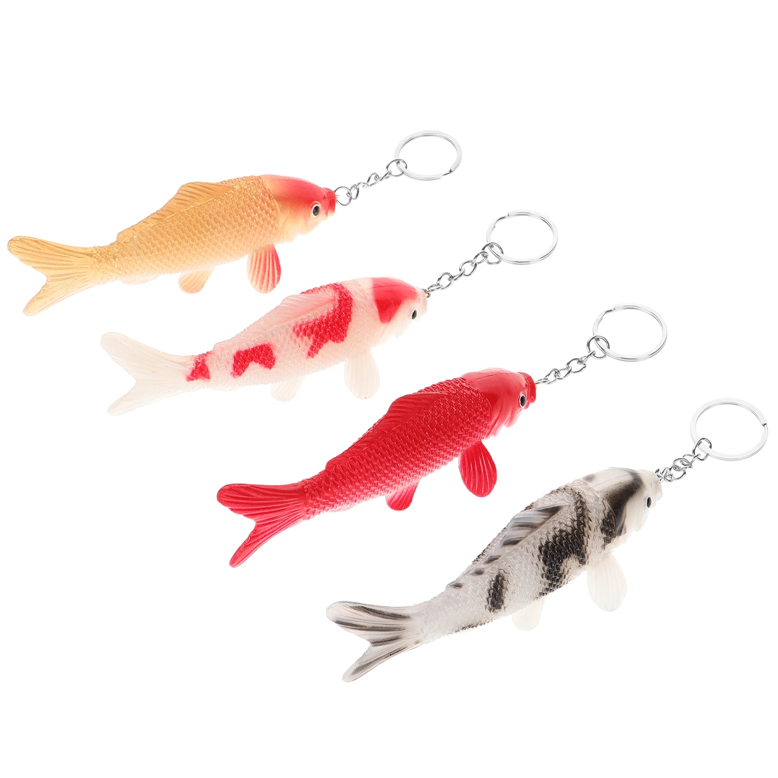 4 Pcs Koi Fish Keychains Adorable Model Key Rings Decorative Hanging Ornaments Party Gifts Summer Events Phone Straps Bag Charms
4 Pcs Koi Fish Keychains Adorable Model Key Rings Decorative Hanging Ornaments Party Gifts Summer Events Phone Straps Bag Charms