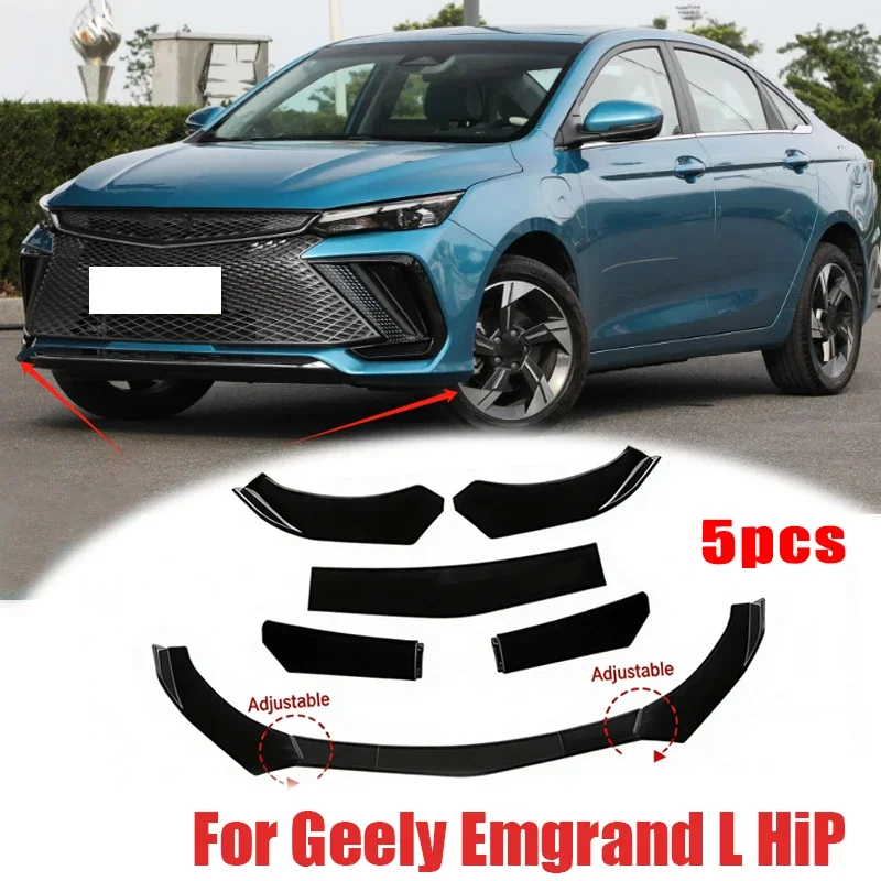 5Pcs ABS Material Universal Car Front Bumper Separator Bumper Lip Body Kit Duck Lip Separator For Geely Emgrand L HiP
5Pcs ABS Material Universal Car Front Bumper Separator Bumper Lip Body Kit Duck Lip Separator For Geely Emgrand L HiP