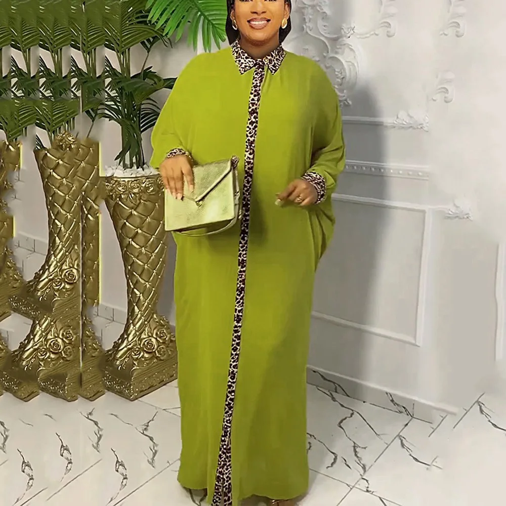 Elegant African Gowns for Woman Proms 2025 New Leopard Patchwork Loose Fashion Ladies Wedding Party Birthday Dashiki Ankara Robe
Elegant African Gowns for Woman Proms 2025 New Leopard Patchwork Loose Fashion Ladies Wedding Party Birthday Dashiki Ankara Robe