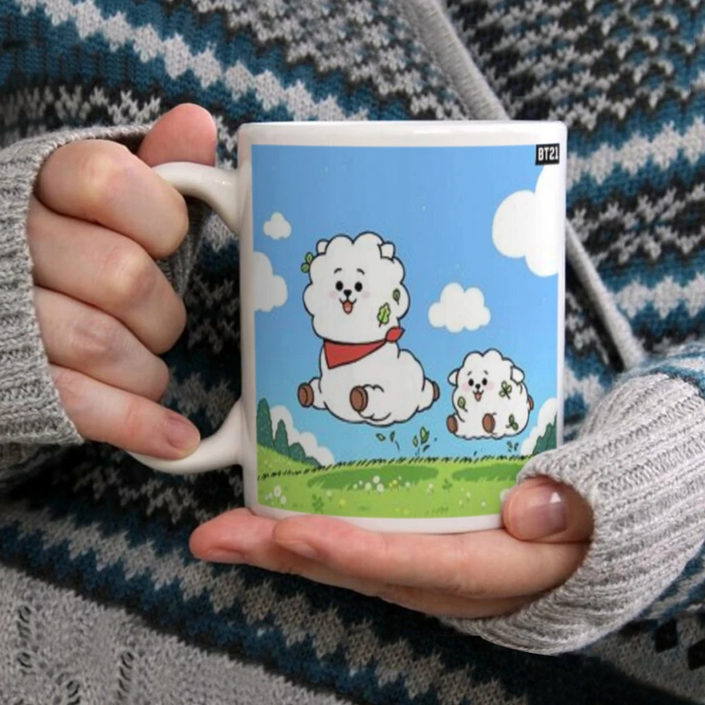 L-LINE Friends Ceramic Mug Perfect for Coffee Tea Double Sided Design for Unique Gift Idea
L-LINE Friends Ceramic Mug Perfect for Coffee Tea Double Sided Design for Unique Gift Idea