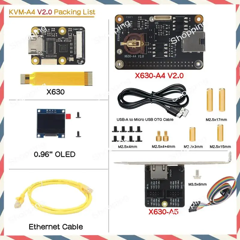 M20K Pikvm-A4 для Raspberry PI Zero 2 Вт, пульт дистанционного управления для управления и обслуживания сервера Overip-совместимого CSI
M20K Pikvm-A4 для Raspberry PI Zero 2 Вт, пульт дистанционного управления для управления и обслуживания сервера Overip-совместимого CSI