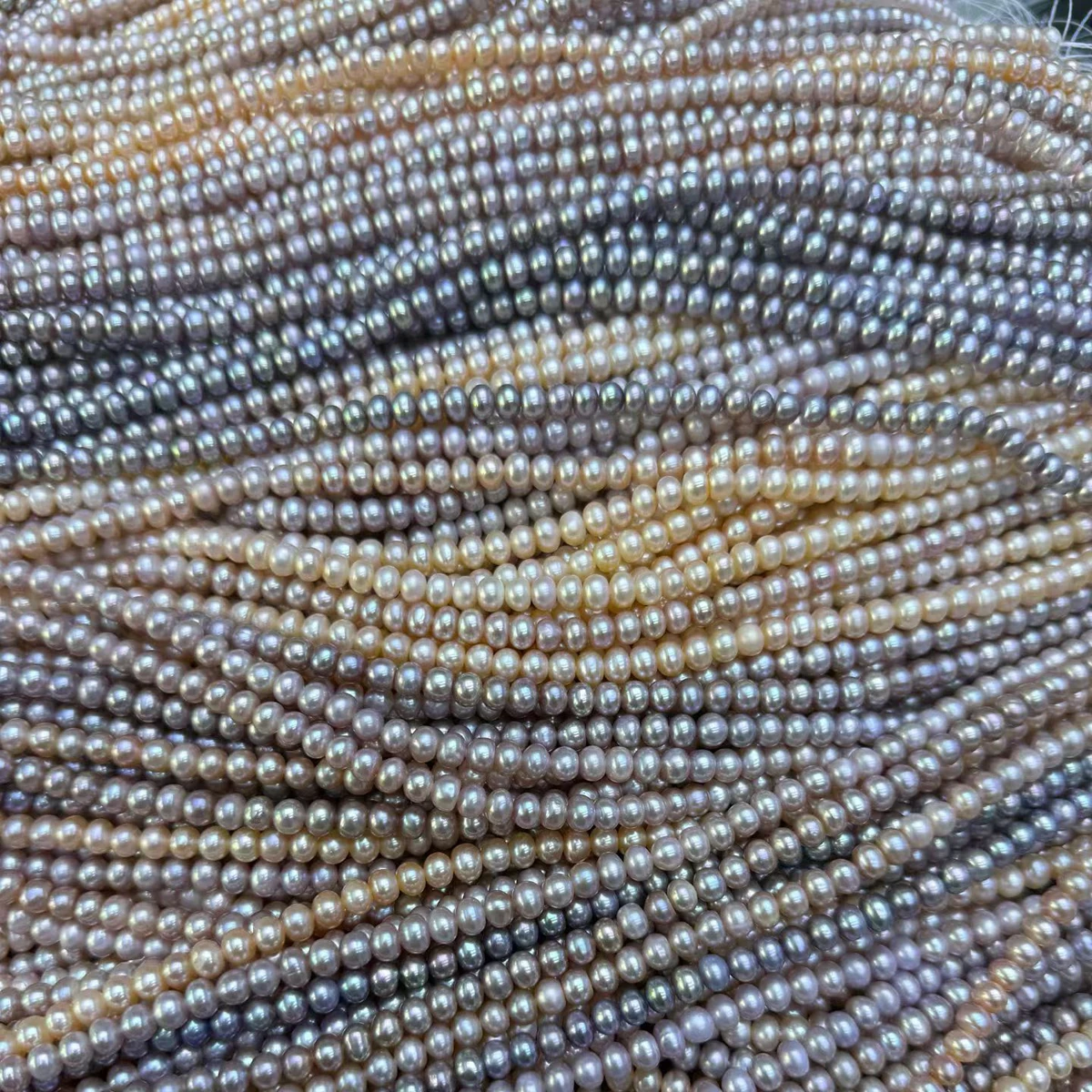 Natural Freshwater Pearl Beads 5.5-6.5mm Purple Orange Flat Bun for DIY Jewelry Making - Necklace Bracelets Earrings Accessories
Natural Freshwater Pearl Beads 5.5-6.5mm Purple Orange Flat Bun for DIY Jewelry Making - Necklace Bracelets Earrings Accessories