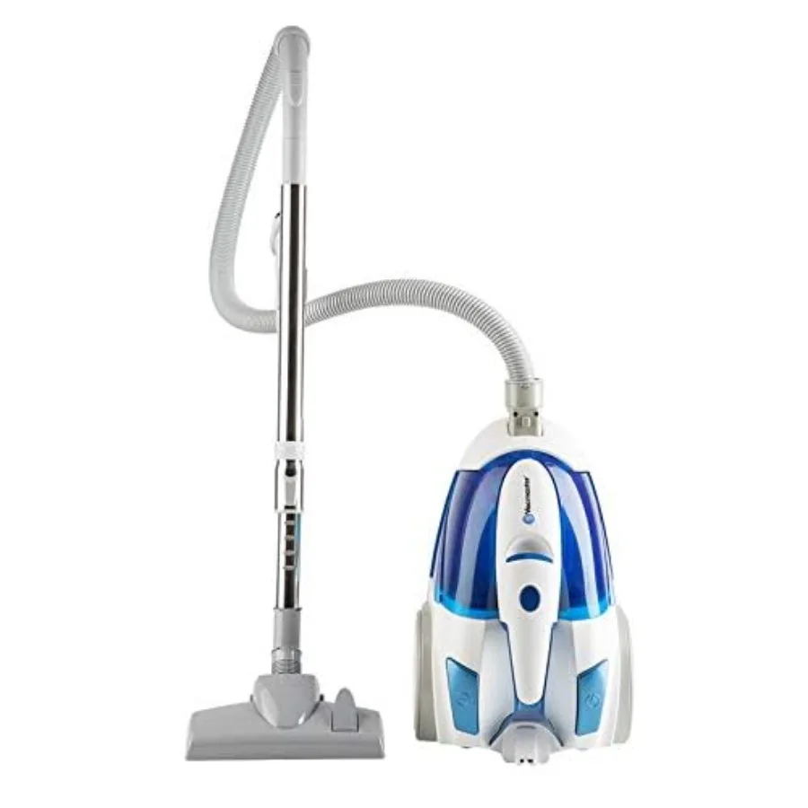 Bagless Canister Vacuum Portable Cyclonic Corded Vacuum Cleaner with Washable HEPA Filter and Automatic 16ft Cord Rewind Includ
Bagless Canister Vacuum Portable Cyclonic Corded Vacuum Cleaner with Washable HEPA Filter and Automatic 16ft Cord Rewind Includ