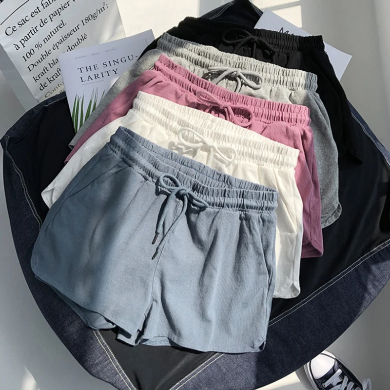 High Waisted Elastic Sports Shorts for Women Loose and Casual Summer New Style Wide Leg Pants Home Sleepwear Trendy 1PC
High Waisted Elastic Sports Shorts for Women Loose and Casual Summer New Style Wide Leg Pants Home Sleepwear Trendy 1PC