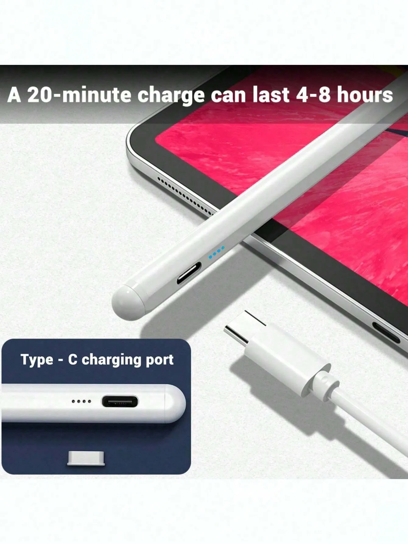 Универсальный стилус для планшета, сенсорная ручка, совместимая с Ipad Apple Pencil, мобильный телефон для телефона
Универсальный стилус для планшета, сенсорная ручка, совместимая с Ipad Apple Pencil, мобильный телефон для телефона