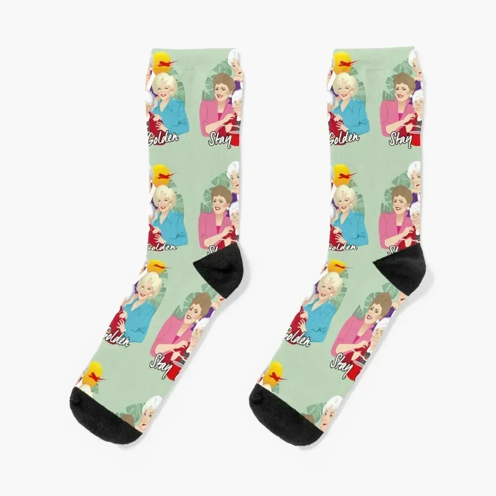Stay Golden Socks men cotton high quality happy anime Running Socks Men Women's 
Stay Golden Socks men cotton high quality happy anime Running Socks Men Women's