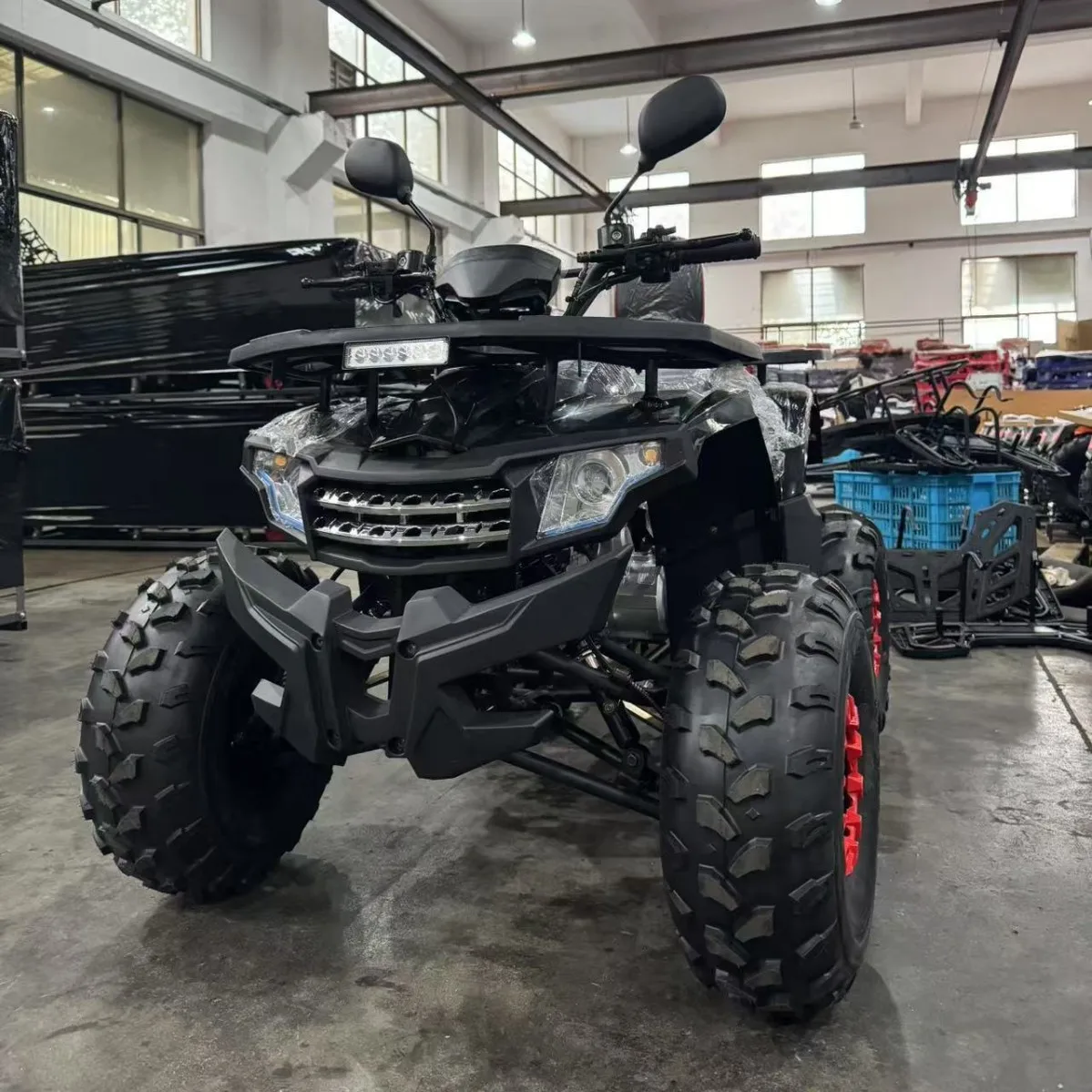 125cc 4-Stroke Shaft Drive ATV Manufacturer All-Terrain Four-Wheel Mountain Cross-Country Go-Kart Differential Lock Equipped
125cc 4-Stroke Shaft Drive ATV Manufacturer All-Terrain Four-Wheel Mountain Cross-Country Go-Kart Differential Lock Equipped