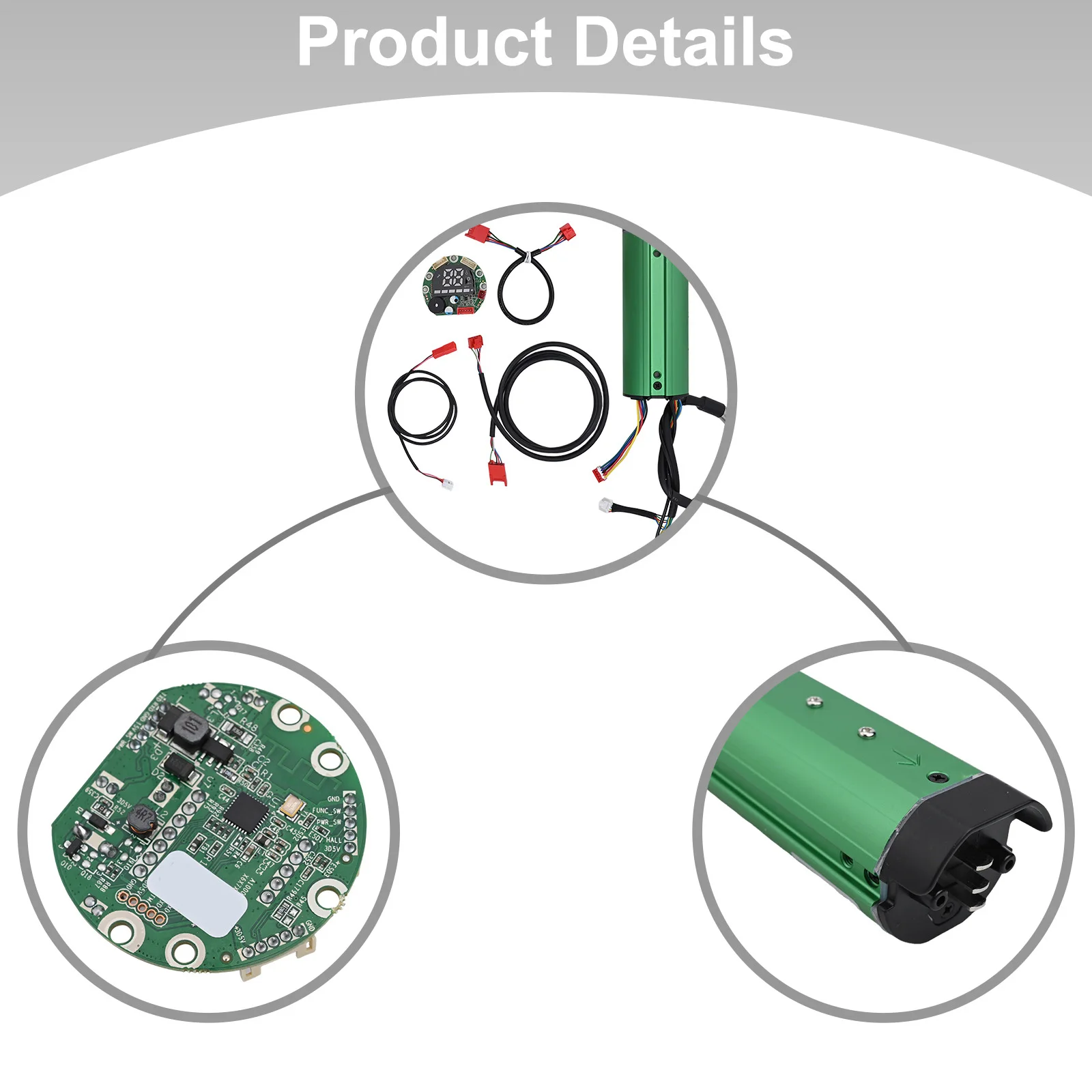 Controller Dashboard Kit with Metal and Plastic Components for HX for X8 Electric Scooter Sensitive Control Practical Design
Controller Dashboard Kit with Metal and Plastic Components for HX for X8 Electric Scooter Sensitive Control Practical Design