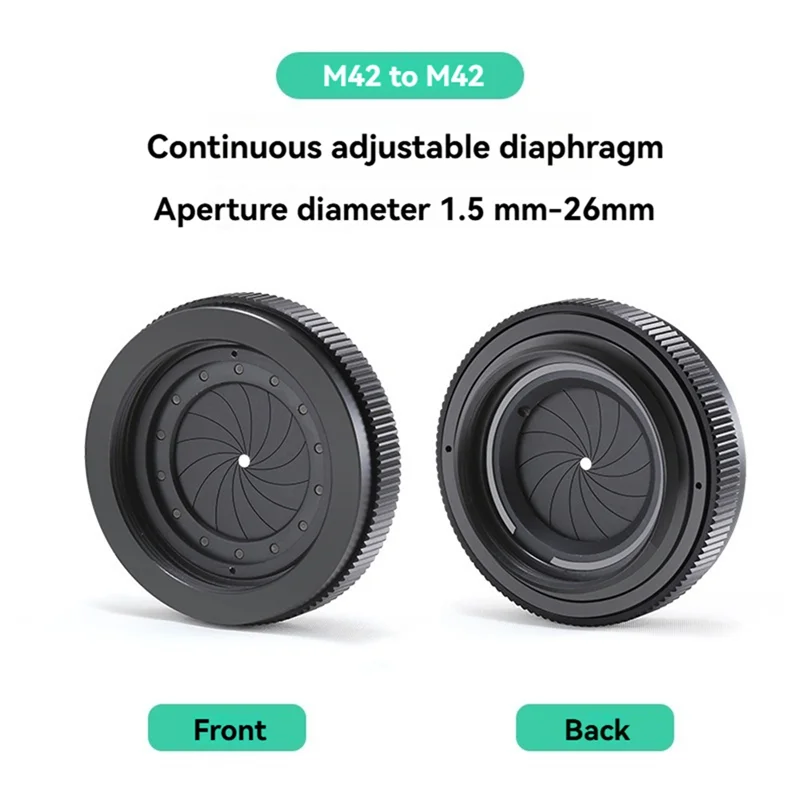 High Quality-1.5-25MM Manual Aperture Adjustable Mechanical Iris Diaphragm Iris Diaphragm For Digital Camera Microscope Iris SK2
High Quality-1.5-25MM Manual Aperture Adjustable Mechanical Iris Diaphragm Iris Diaphragm For Digital Camera Microscope Iris SK2