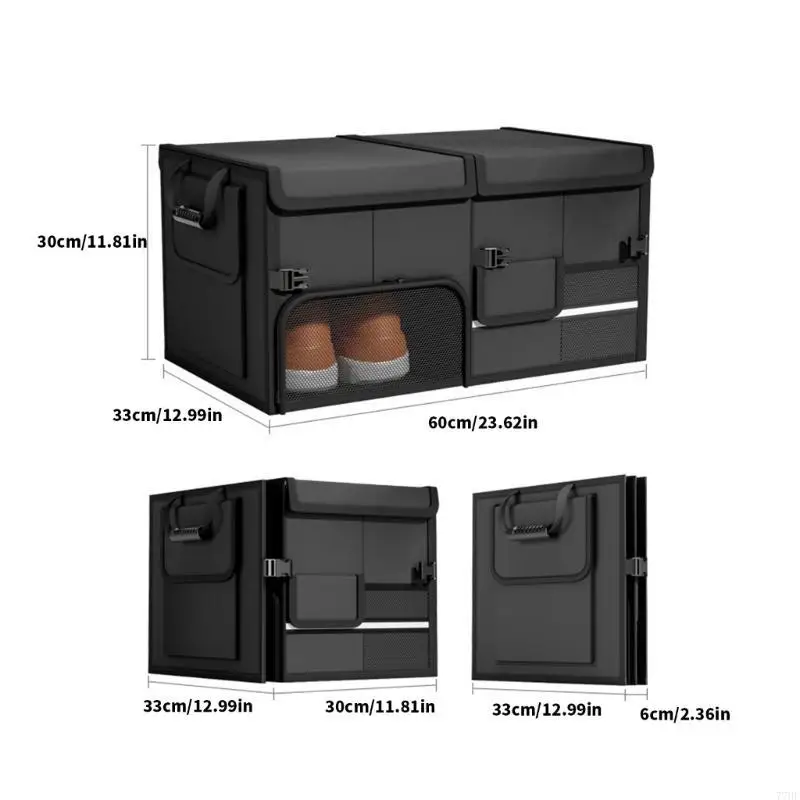 77HF Multifunctional Car Storage Box Foldable Organizers Glove Compartment Cargo Container for Daily Commute and Family Trip
77HF Multifunctional Car Storage Box Foldable Organizers Glove Compartment Cargo Container for Daily Commute and Family Trip