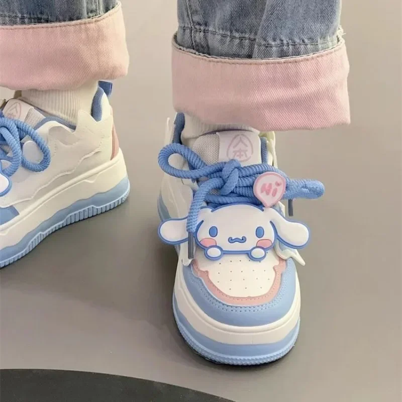 Sweet Cinnamoroll Anime Ins Kawaii Sanrio Board Shoes Female Cute Cartoon Fashion Casual Sneakers Lovely Gifts for Girls
Sweet Cinnamoroll Anime Ins Kawaii Sanrio Board Shoes Female Cute Cartoon Fashion Casual Sneakers Lovely Gifts for Girls