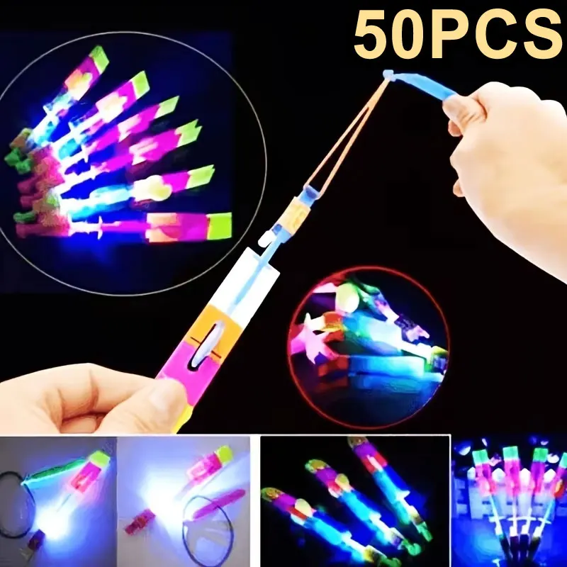 10 шт. светодиодные ракеты-яркие летающие игрушки с рогатками, сувениры для вечеринок на дни рождения, Хэллоуин, Рождество
10 шт. светодиодные ракеты-яркие летающие игрушки с рогатками, сувениры для вечеринок на дни рождения, Хэллоуин, Рождество