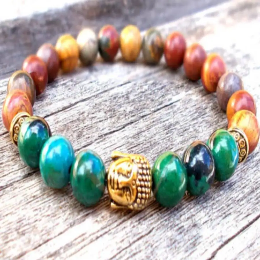 Handmade natural stone bead bracelet,men's cuff button bracelet,Ramadan prayer bead,women's meditation,holiday gift,daily wear
Handmade natural stone bead bracelet,men's cuff button bracelet,Ramadan prayer bead,women's meditation,holiday gift,daily wear